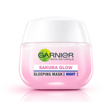 Garnier Sakura White Pinkish Radiance Sleeping Essence Night Restore Cream 50ml