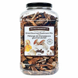 THE WILD MUSHROOM CO. Dried Gourmet Mushroom Mix. (Yellow Boletes, Oyster Mushrooms, Portobello, Porcini). Packed in France. 454 Grams