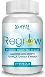 VOKIN BIOTECH Regrow All Natural Hair Loss Supplement 60 Capsules Free Shipping