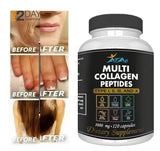 COLLAGEN peptides HYDROLYZED Hair Skin Nail joint support powder capsule