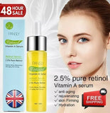 Retinol 2.5% Vitamin A Face Serum Anti Aging Wrinkles Collagen Acne Liquid 100ml