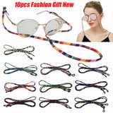 EEEKit Sunglass Eyeglass Neck Strap Sports Read Glasses Cord Lanyard Holder String 10X