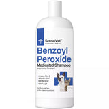 SensoVet Benzoyl Peroxide Medicated Shampoo for Cats & Dogs Treats Dandruff