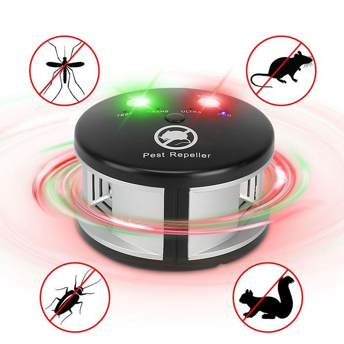 4-in-1 Ultrasonic Rodent Repellent Pest Repeller Mouse Blocker Rat Deterrent