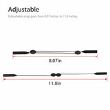 THESILLICONVALLEY Glasses Strap Neck Cord Sport Eyeglasses Band Sunglass Rope String Holder (2 Pack)