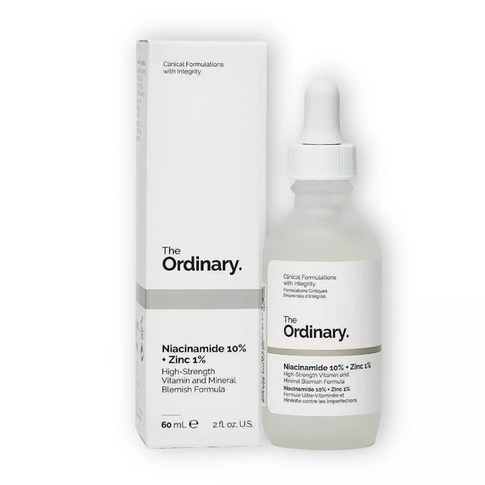 The Ordinary Niacinamide Large 10% + Zinc 1% Oil Control Serum 60ml -  2oz