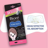 BIORÉ Charcoal Deep Cleansing Black Nose Strips Removes Blackheads Pore Pack