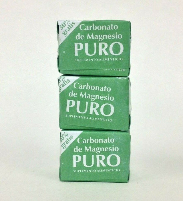 PACK 3 PURE MAGNESIUM CARBONATE✅ DIETARY SUPPLEMENT