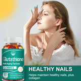 NATURE'S LIVE Glutathione Gummies Strong Antioxidant Anti-Aging Skin Whitening Liver Health 60 Gummies