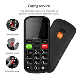 Big Button Mobile Phone for Elderly,Artfone CS181 Upgraded GSM Mobile Phone With