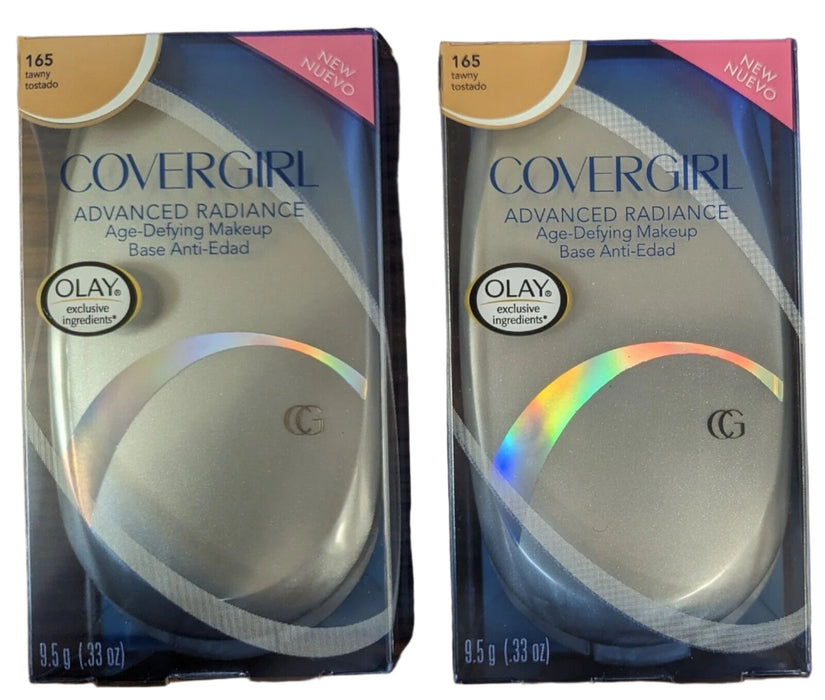 2 Covergirl Advanced Radiance Age Defying Compact Makeup # 115 Natural Ivory