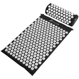 PROSOURCEFIT PS1200ACCUSETBLACK Acupressure Mat and Pillow Set - Black