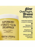 YOUTH TO THE PEOPLE Superberry Hydrate + Glow Dream Mask Mini 15ml Each (2pcs)