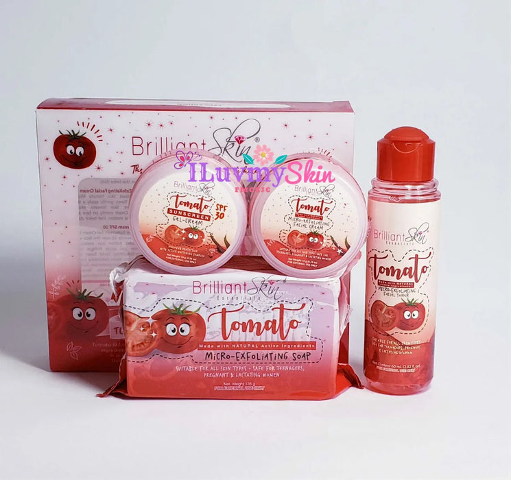 BRILLIANT SKIN ESSENTIALS Tomato Natural Facial Set