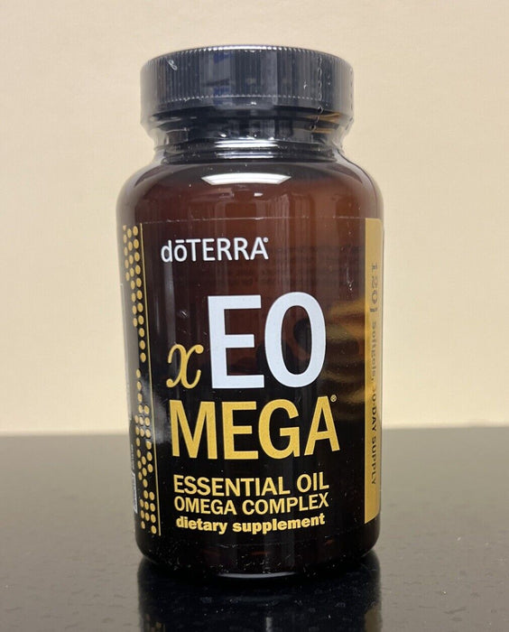 DoTERRA xEO Mega Essential Oil Omega Complex 120 Softgels - New