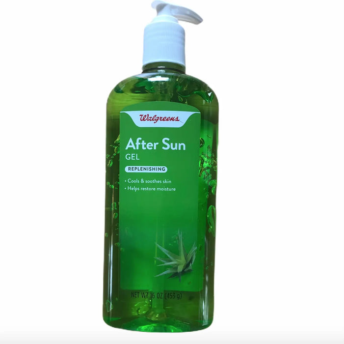 WALGREENS After Sun Aloe Gel 16oz