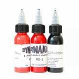 DYNAMIC COLOR CO. Tattoo Ink Set 14 Colors Set Professional Tattoo Ink Art Natural Plant Pigment