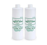 2pcs 16oz 1 Pint Bottles Pure Concentrate COSCO Tattoo GREEN SOAP Medical Supply