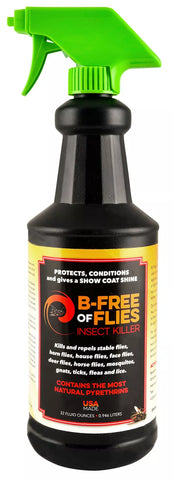 EQUINE CHEMICAL COMPANY B-Free of Flies, Quart EQB1