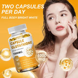 NATURE'S LIVE 1000MG L-Glutathione Capsule Natural Antioxidant Anti-Aging Skin Whitening Pills