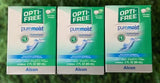 3 PK Opti-Free Pure Moist Contact Lens Solution 2 Oz