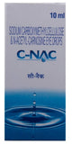 Intas C-NAC Eye Drop (N-Acetyl-Carnosine) Eye Drops - 10 ml (Pack of 2) Free Shipping