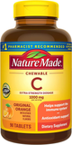 NATURE MADE Extra Strength Chewable Vitamin C 1000mg, Supplement Immune Support