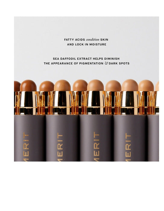 Merit The Minimalist Perfecting Complexion Foundation and Concealer Stick - Ochre