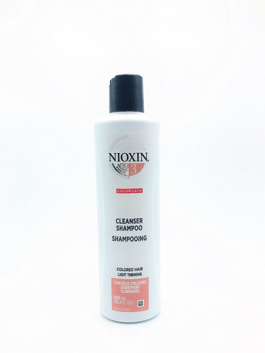 NIOXIN #3 Color Safe Cleanser Shampoo Light Thinning Colored Hair 10.1oz