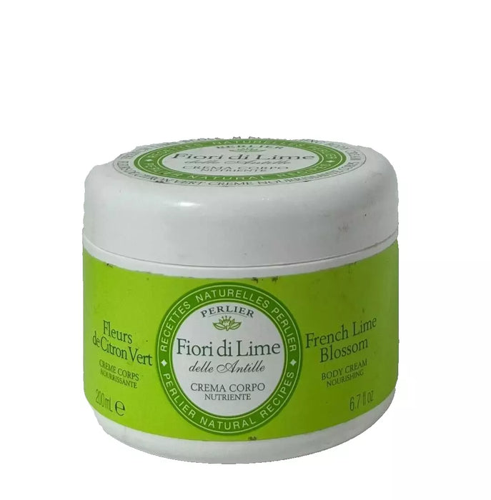 Perlier Fiori Di Lime French Lime Blossom Nourishing Body Cream 6.7 oz