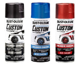 RUST-OLEUM Automotive Custom Chrome Spray Paint Choose color ( Black,Red,Blue)