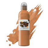 WORLD FAMOUS TATTOO INK OLEG Kremlin Copper Tattoo Ink Brown Color 1/2oz Bottle for Tatuage