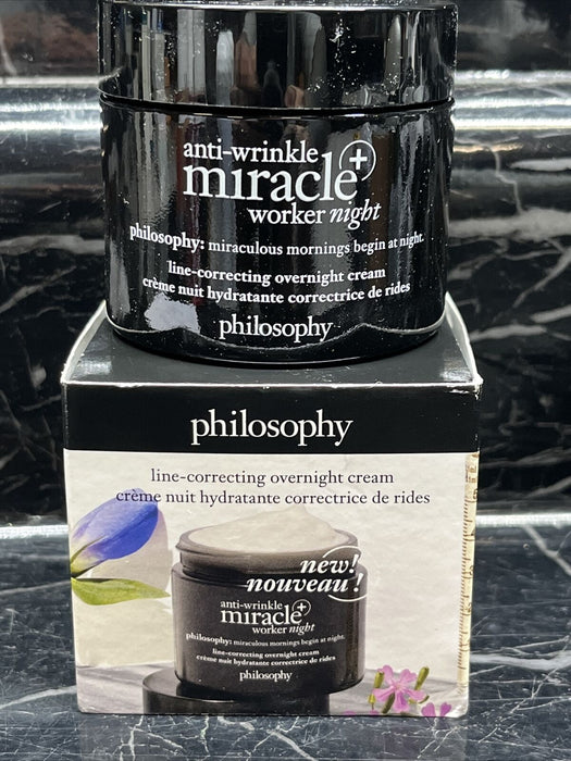 Philosophy Anti-wrinkle Miracle Worker Night Plus Overnight 2 Oz