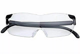 CAREWELL Big Vision Glasses HD Magnifying Eyewear Eye Care Make Everything Bigger Clearer