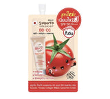 SMOOTO 12 Sachets Tomato Collagen BB&CC Face Cream Smooto Tomato Collagen White Serum