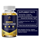 iMATCHME Glutathione Capsule Strong Antioxidant Anti-Aging Skin Whitening Liver Health 120Pcs