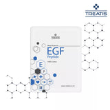 TREATIS EGF Peptide Mask Sheet 10pcs 100% Cotton/Paraben Free/Pigment Free