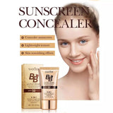 SADOER 9 in 1 Gold Snail BB Cream Sunscreen SPF 50+ Skin Repair Sunscreen'