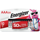 ENERGIZER AAA Max Alkaline E92 Batteries - 20 count