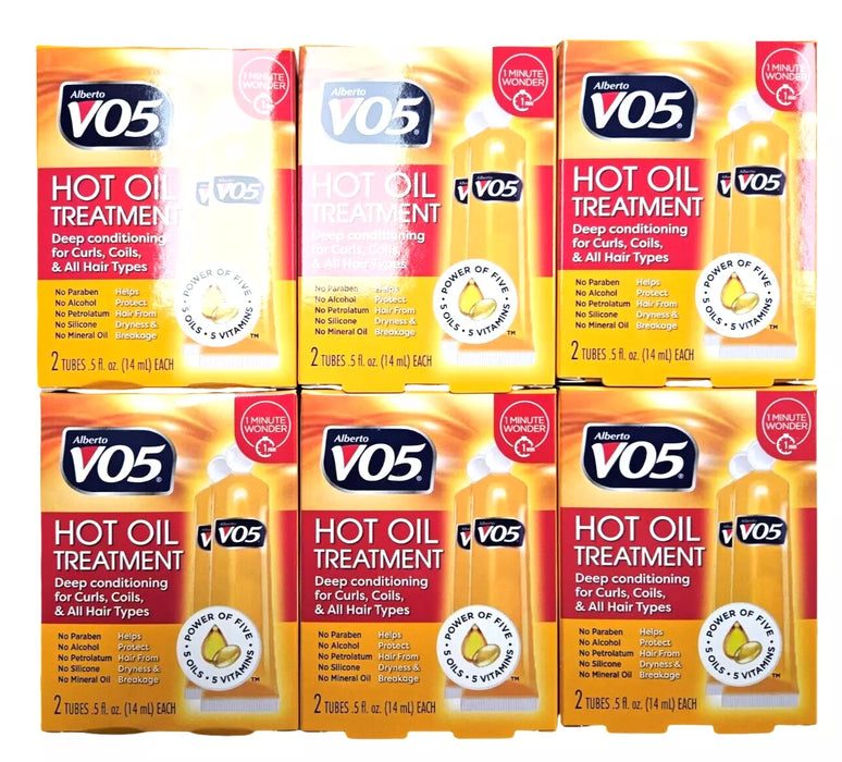 VO5 Hot Oil Therapy - Once Weekly Treatment 2 ct (6 boxes)