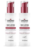 CREMO Face Lotion With Sunscreen, Broad Spectrum SPF 20, 2 OZ 2 Pack