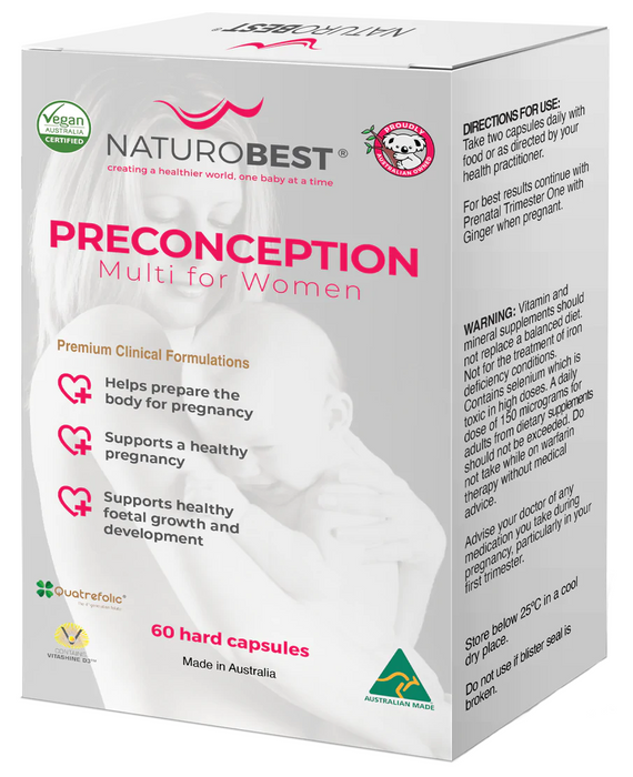 NATUROBEST Preconception Multi for Women 60c