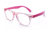 DARCY & ROCCO Blue Light Glasses for Kids, Light Blocking for Computer - Transparent Pink