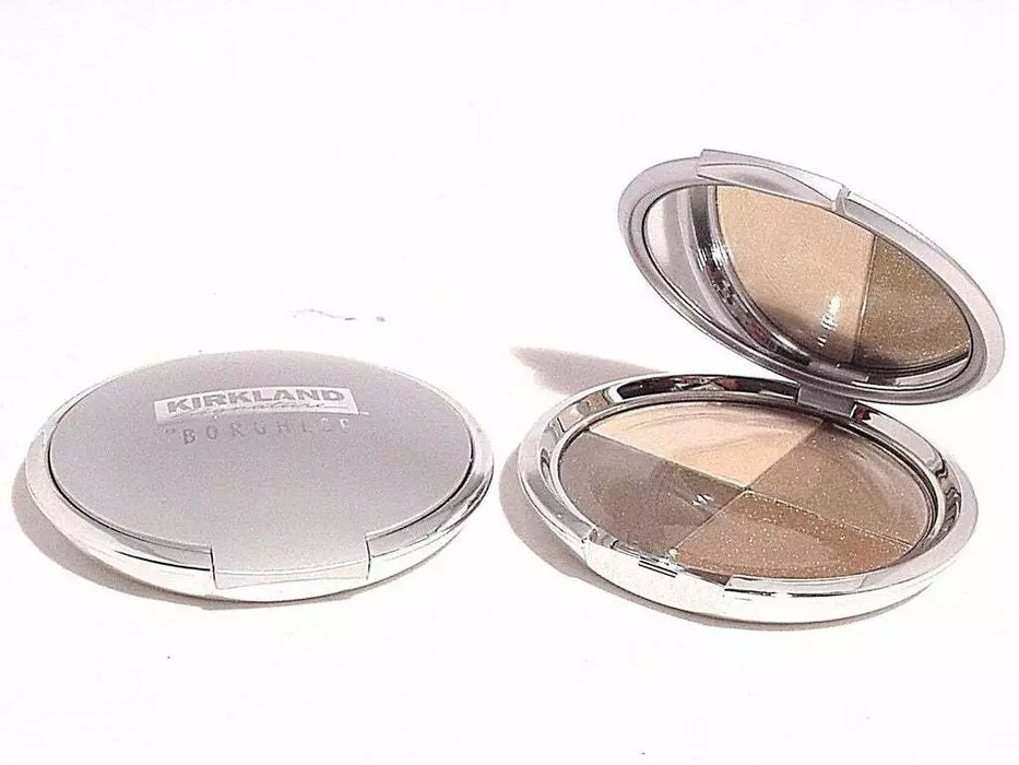 KIRKLAND 2pcs Kirkland Borghese Plush Plum Eyeshadow Quad