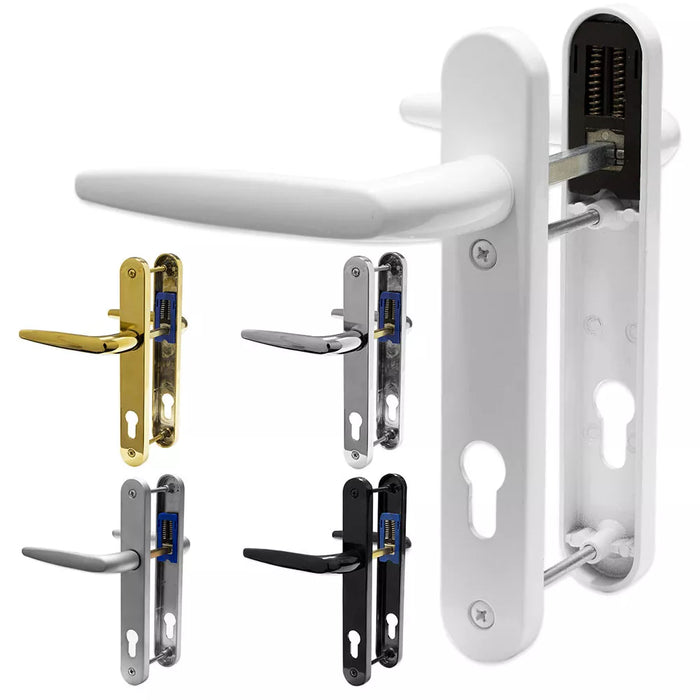 UPVC Door Handle 92PZ Sprung Double Glazing Pair Set Patio PVC