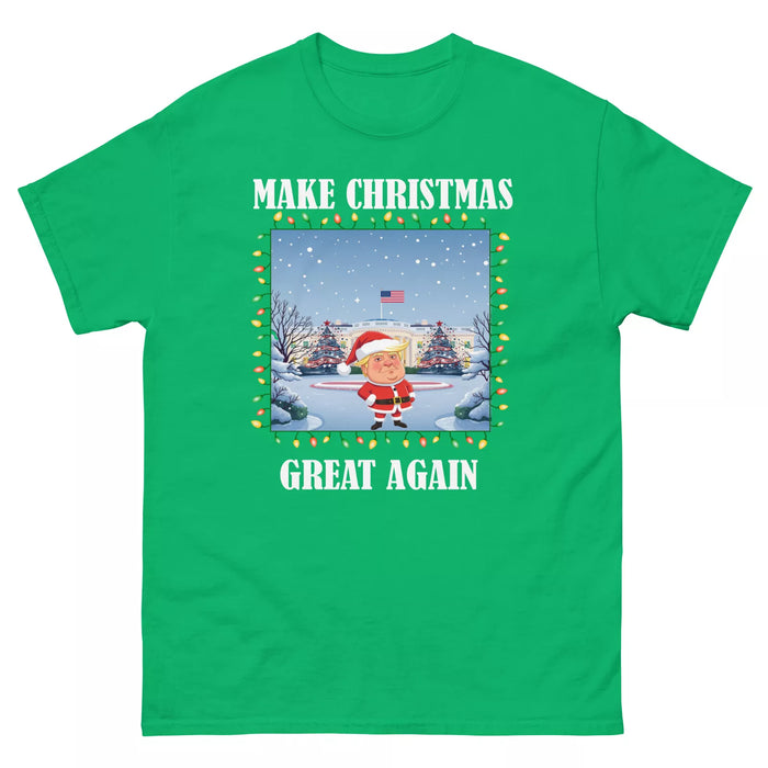 Funny Santa Trump Christmas Make Christmas Great Again T-Shirt