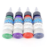 FUSION INKS Tattoo Ink Set 16 Color 1oz 30ml Bottles Permanent 3D Makeup