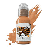 WORLD FAMOUS TATTOO INK OLEG Kremlin Copper Tattoo Ink Brown Color 1/2oz Bottle for Tatuage