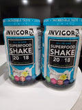 Invigor8 superfood shake grass-fed whey protein french vanilla 2-PACK