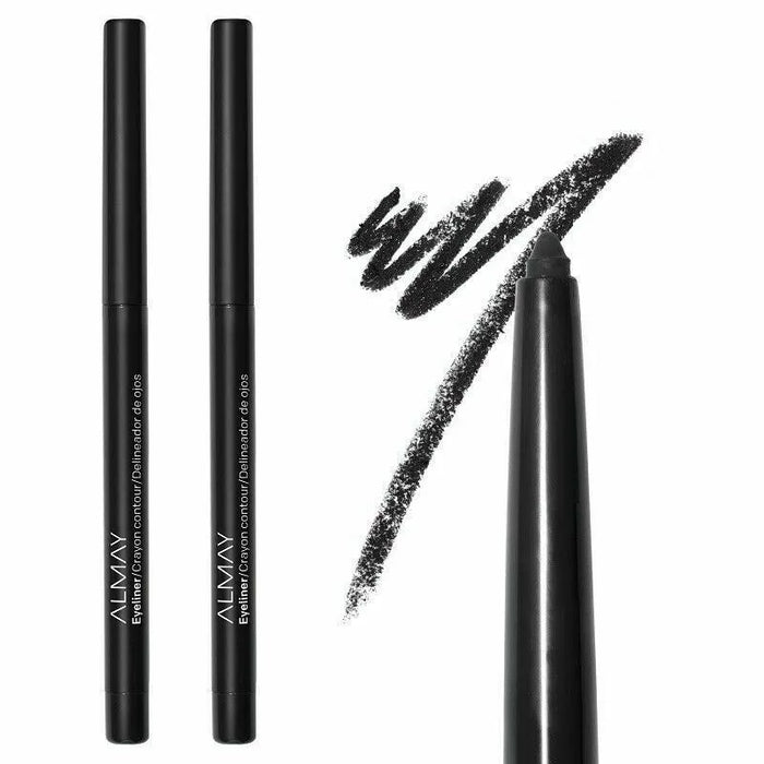 ALMAY EYELINER PENCIL 205 BLACK - 2 PACK New Without Box